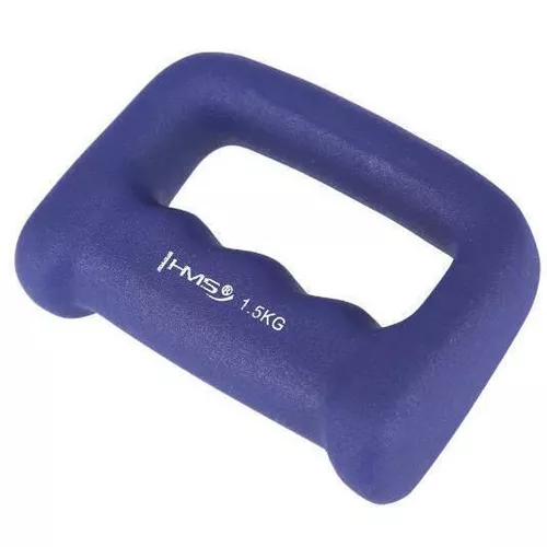 купить Гантель HMS 9460 Gantera anatomic 1.5kg, Dark Blue Neoprene (17-47-122) в Кишинёве 