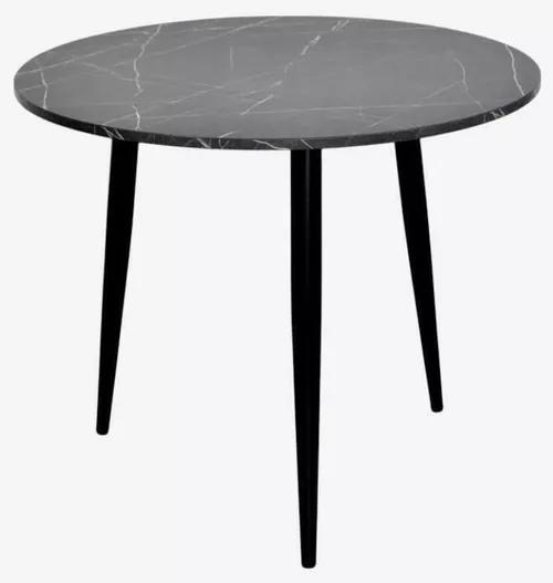 купить Комплект стол и стулья Evelin di Costacurta cтол DT-404-6B + 3 стула YTC-080B Bluvel-14 (Dark grey) в Кишинёве 