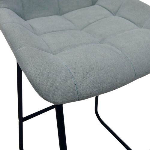 cumpără Scaun de bar Deco Scaun Nicole CFS Hoker LB Blue Soro-34+Black Legs în Chișinău 