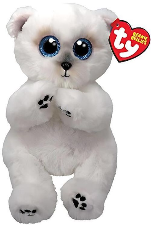 купить Мягкая игрушка TY TY41500 Ursulețul Wuzzi 20сm (Beanie Bellies) в Кишинёве 