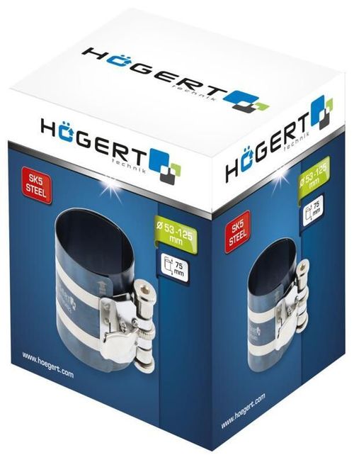 купить Ручной инструмент Hoegert HT8G423 Оправка для поршневых колец диаметром 50-125мм, высота 75мм в Кишинёве 