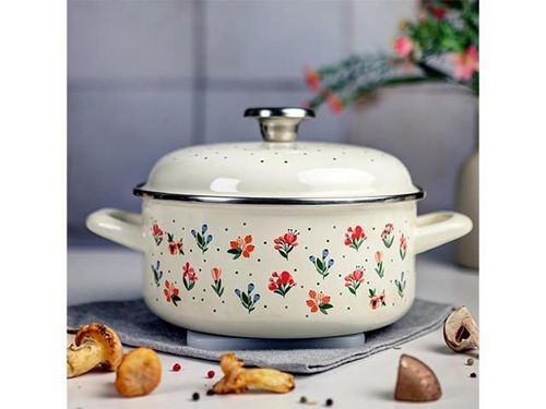 cumpără Cratiță Metalac 57059 Cratita emailata Fiorella 16cm, 1.5L, capac din metal în Chișinău 