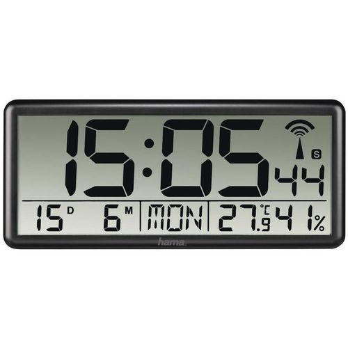 купить Часы-будильник Hama 186352 Jumbo Digital Radio Wall Clock в Кишинёве 