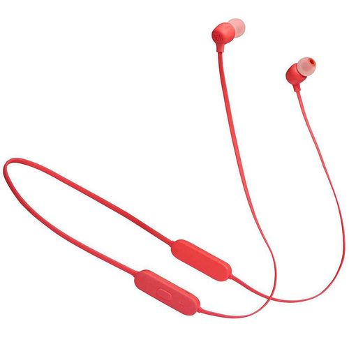 купить JBL Tune T125BT Red Bluetooth Wireless In-Ear Headphones, 20Hz-20kHz, 16 Ohms, 96dB, Microphone, Remote, BT5.0, 120 mAh Lithium-Ion Polymer up to 16 hours, (casti cu microfon fara fir JBL / беспроводные наушники с микрофоном JBL) в Кишинёве 
