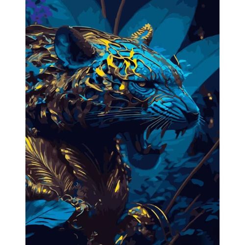 купить Картина по номерам Strateg R 9 /21 (GS895)(48842) Prădătorul amenințător, 40x50 cm в Кишинёве 