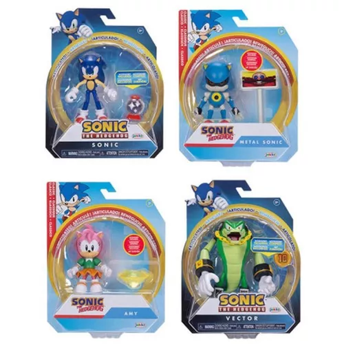 купить Игрушка miscellaneous 423064 Sonic 4" Articulated Figures w/accy Wave 18 в Кишинёве 
