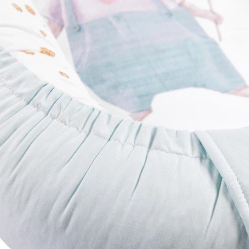 купить Гнездо для новорожденных PernaMea Babynest Premium Iepuras Turcoaz (PM.101552/7) в Кишинёве 