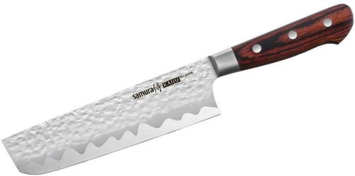 купить Нож Samura KAIJU Stonewash Nakiri 167mm (SKJ-0074B) в Кишинёве 