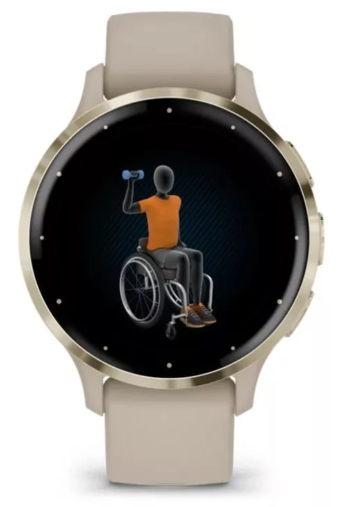 cumpără Ceas inteligent Garmin Venu 3S French Gray/Soft Gold (010-02785-02) în Chișinău 