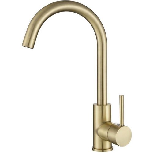 купить Смеситель кухонный Helika-AquaSanita 5523-G SABIA Gold в Кишинёве 