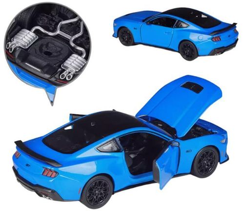 купить Машина Welly 24123 Mașina de colecție 2024 Ford Mustang GT 1:25 в Кишинёве 