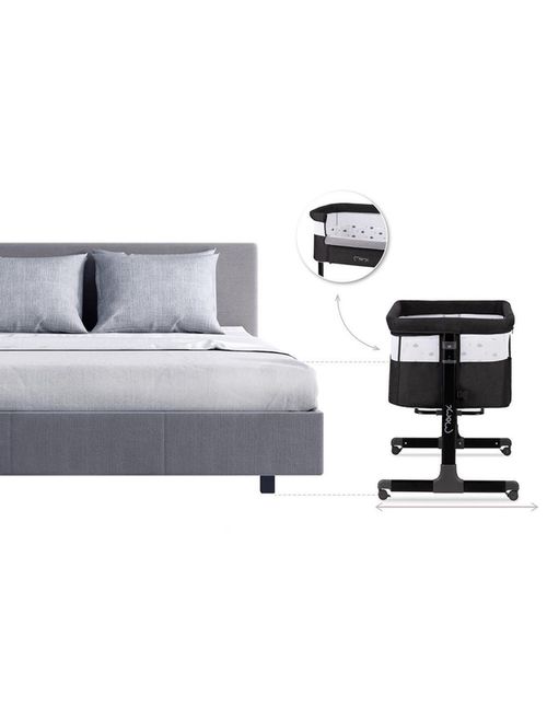 купить Колыбель MoMi Revo Bar Black в Кишинёве 