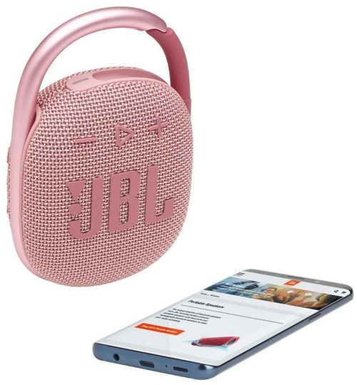 купить Колонка портативная Bluetooth JBL Clip 4 Pink в Кишинёве 
