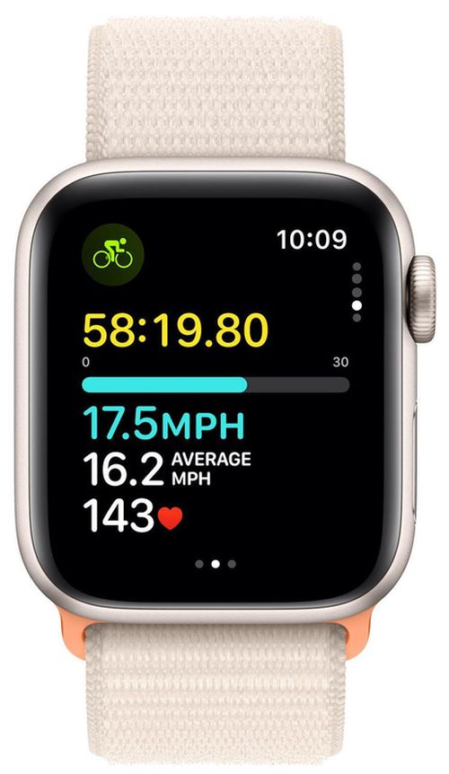 купить Смарт часы Apple Watch Series SE2 GPS 40mm Starlight MR9W3 в Кишинёве 