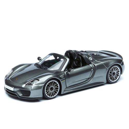 купить Машина Bburago 18-21076 Die-Cast 1:24 Porsche 918 Spyder, argintie в Кишинёве 
