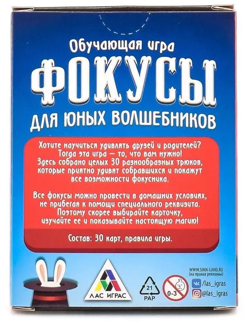 cumpără Joc educativ de masă miscellaneous 11553 Trucuri pentru vrгjitorii tineri 4027332 în Chișinău 