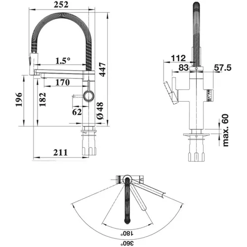 cumpără Bateria bucătărie Blanco Evol-S Pro (527430) în Chișinău 
