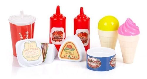 купить Игрушечная кухня и посуда Chipolino DIPK002413BK with light and sound, sprayingand watering 99cm в Кишинёве 