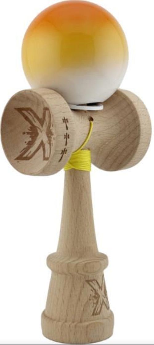купить Активная игра Essa 165434 Kendama Super Sticky X Original, 7.5x6x18cm, Gradient portocaliu в Кишинёве 