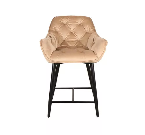 cumpără Scaun de bar Signal Cherry H-2 velvet bej bluvel 28/ metal în Chișinău 