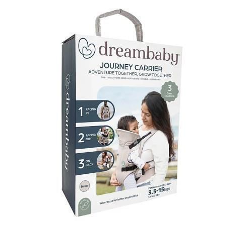 cumpără Marsupiu pentru copii Dreambaby G2204 Рюкзак-переноска беж în Chișinău 