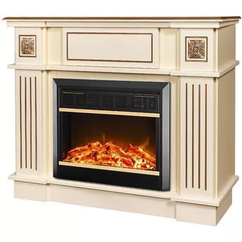 cumpără Șemineu electric ArtFlame Miracle & Mars, 929x1200x280 mm, Fildeş în Chișinău 