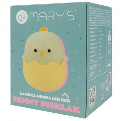 купить Ночной светильник Mary’s MW61248 LED RGB Sleepy Chick в Кишинёве 