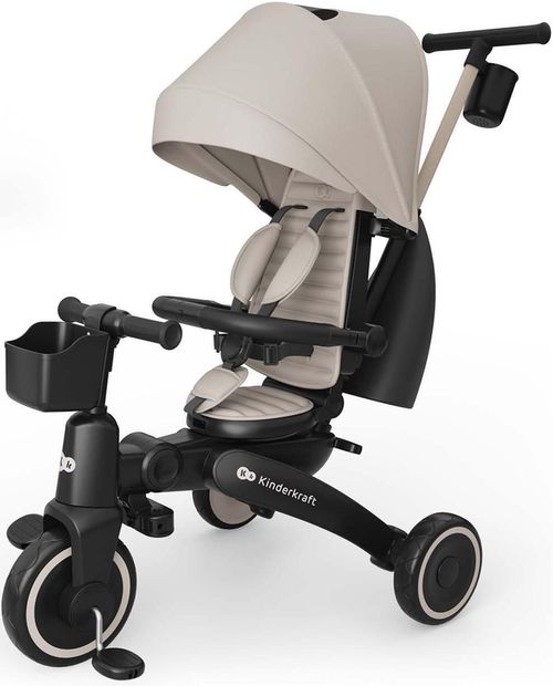 cumpără Bicicletă-cărucior KinderKraft KRJAZZ03BEG0000 Jazz 3 Beige în Chișinău 
