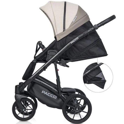 купить Детская коляска Riko Carucior 2in1 Basic Pacco 06 Latte в Кишинёве 