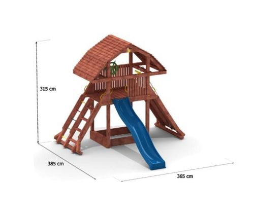 cumpără Teren de joacă Fungoo GIANT / teak impr. în Chișinău 