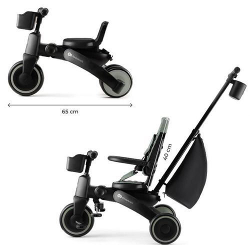 купить Велосипед-коляска KinderKraft Jazz 2 KRJAZZ02GRE0000 Green в Кишинёве 