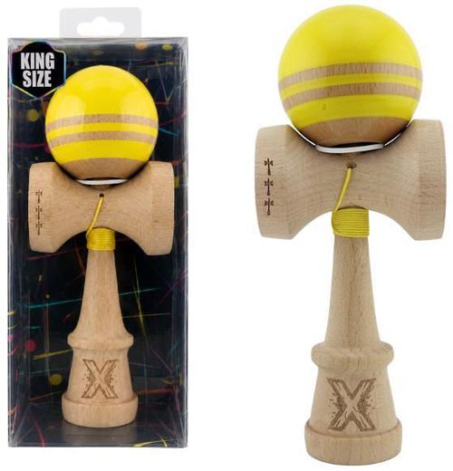 купить Активная игра Essa 164338 Kendama Flippy X Original Rainbow, King Size, galben-maro в Кишинёве 
