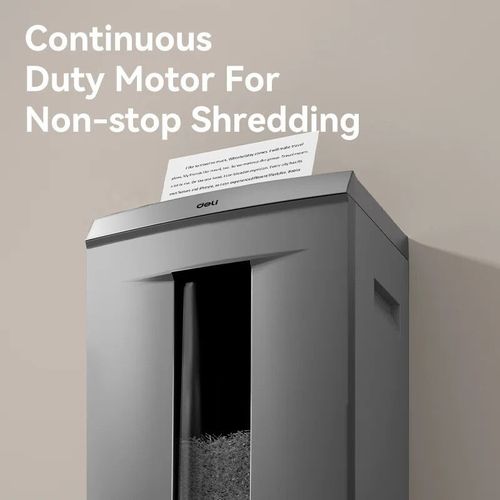 cumpără Distrugător de documente Deli DLET095, P5, 12 листов, 23л, MicroCut în Chișinău 