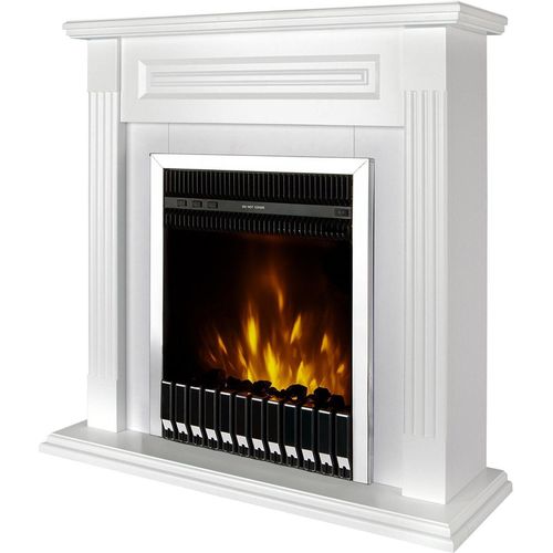 купить Камин электрический ArtFlame Orina & Gala silver, 900x900x270mm, Alb в Кишинёве 