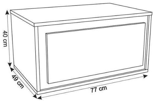 купить Шкаф под умывальник Montebella Set 51.02 800*500 NERO LED 550 Pantera в Кишинёве 