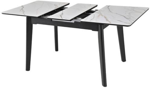 купить Стол Interdepo OSTEN 120 White matt (раскладной) в Кишинёве 