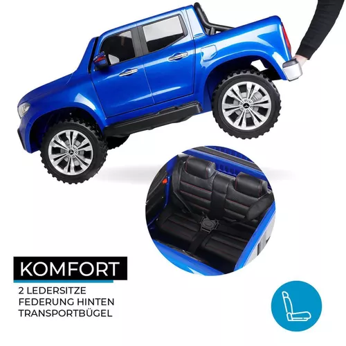 cumpără Mașină electrică pentru copii Kids car 8610019-2Rblue MERCEDES X-CLASS în Chișinău 