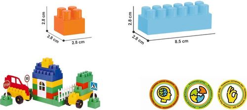 купить Конструктор Technok Toys 3640 constructor in valiza в Кишинёве 