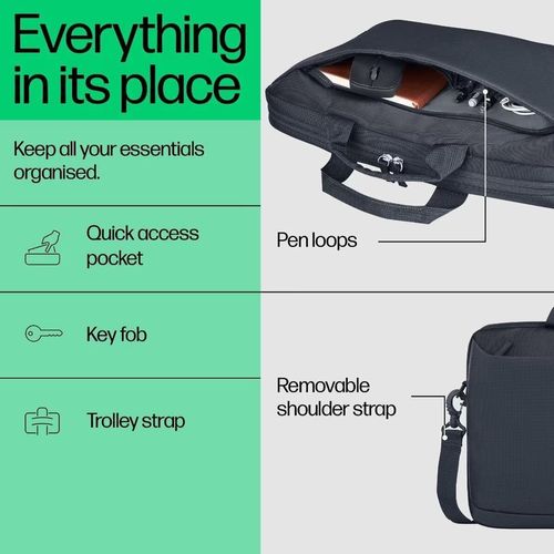 cumpără Geantă laptop HP Everyday 16 Odyssey Gray Briefcase (A08JTAA) în Chișinău 