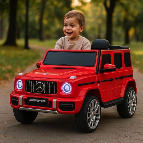 купить Электромобиль Baby Mix 58361 Mercedes-Benz G63 AMG red в Кишинёве 