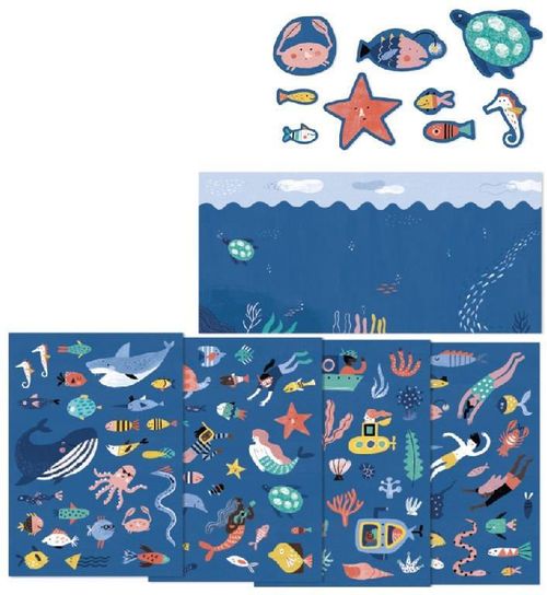 купить Набор для творчества Londji AC010 Activities - Stickers Sea в Кишинёве 