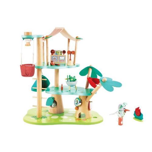купить Игрушка Hape E3426 Set de joc Sediul Principal al Copacului Kiki в Кишинёве 