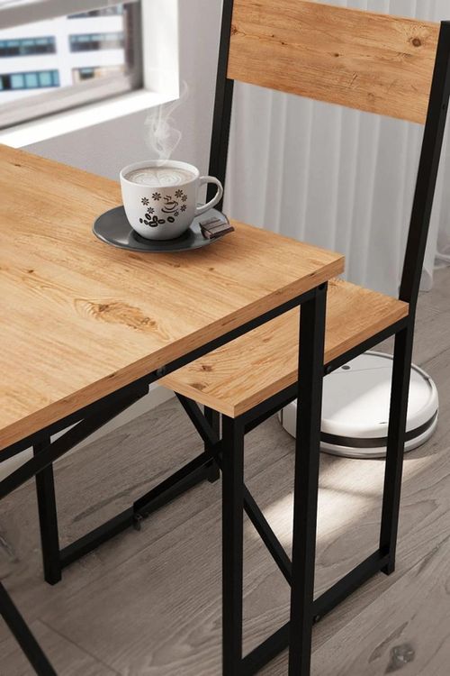 купить Комплект стол и стулья Bofigo 34-03-02 Pine в Кишинёве 