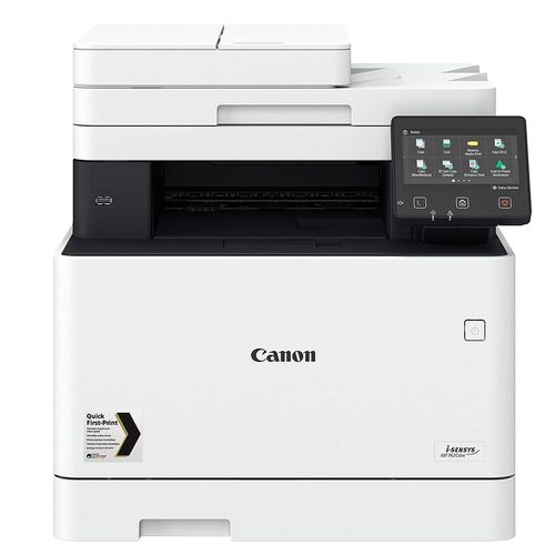 cumpără MFD Canon i-Sensys MF746Cx (3101C040AA), Color Printer/Copier/Scanner/Fax, 2-sided ADF(50p), Duplex, USB, Network, WiFi, NFC, Touch LCD 12.7cm, Print A4 27ppm, Print 1200x1200dpi, Scan 9600x9600dpi, 250p tray, 4-50k ppm, Cart 055(H)Bk+055(H)C/M/Y în Chișinău 