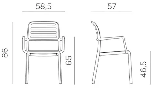 cumpără Scaun Nardi COSTA BIANCO 40244.00.000.06 în Chișinău 