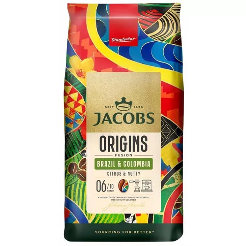 cumpără Cafea Jacobs Origins Brazil & Colombia 1kg în Chișinău 