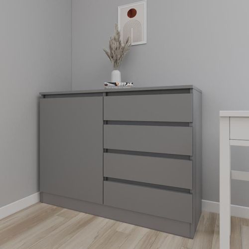 купить Комод Smartex (16069) Т2 80cm Grafit в Кишинёве 