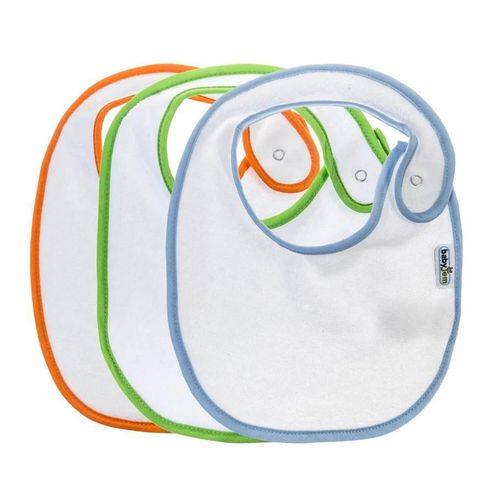 cumpără Bavețică BabyJem 319 Set 3 bavete cu capse din bumbac Boy în Chișinău 
