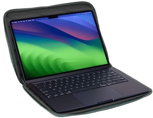купить Сумка для ноутбука THULE Husa Gauntlet 5 sleeve MacBook 14 in hazy green (3205411) в Кишинёве 