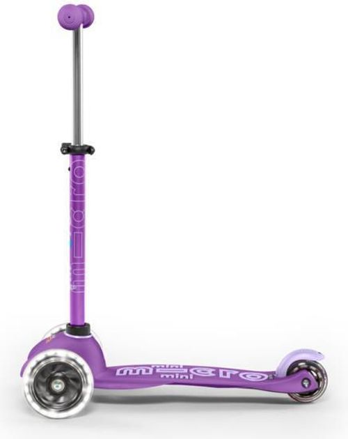купить Самокат Micro MMD141 Mini Deluxe LED Purple в Кишинёве 